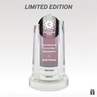 Celebrate milestones with the Metropolitan Collection-custom resin awards...