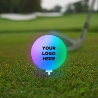 2 3/4" multi-colored plastic LED morphing ball golf ball.... from ASI 42016...