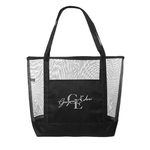 Lauderdale Mesh Beach Bag (2 Color Imprint)