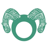 15" Foam Ram Visor/headband