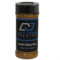 Fresh Salsa Mix in a shaker
