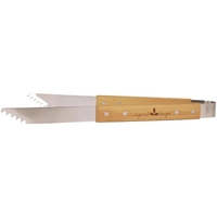 14" Bamboo BBQ Tongs
