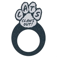 14" Foam Small Paw Visor