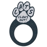 14" Foam Small Paw Visor