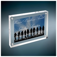 7" x 5" x 1" two-piece acrylic magnetic display that can... from ASI 92531...