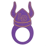 16" Foam Viking Visor/headband