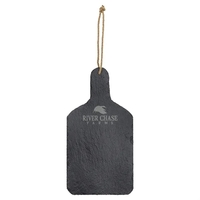 7" x 13 1/2" x 1/4" paddle-shaped slate cutting board with... from ASI 74601...