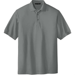 PORT AUTHORITY® SILK TOUCH™ POLO WITH EMBLEM