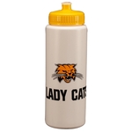 32 oz Plastic Sports Bottle