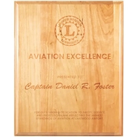 10 1/2" x 13" Genuine Cherry Plaque