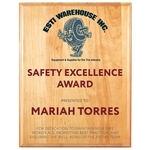 7" x 9" Genuine Cherry Plaque