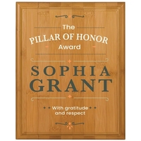 8" x 10" Bamboo Plaque