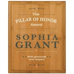 8" x 10" Bamboo Plaque