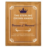 7" x 9" Bamboo Plaque