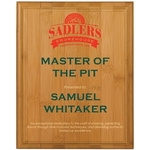 10 1/2" x 13" Bamboo Plaque