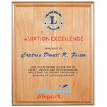 12" x 15" All American Red Alder Plaque