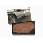 Custom Decorated Chocolate Shape with Classic Packaging