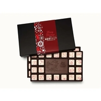 Custom 46-piece box of engraved premium chocolates.... from ASI 44897...