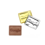 Premium Custom Foil-wrapped Chocolate Rectangle