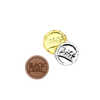 Fully custom chocolate in bite-sized foil-wrapped coins.... from ASI 44897...