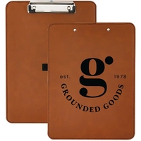 9" x 12 1/2" x 1/4" PU leatherette clipboard.... from ASI 74601 Calico
