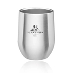 11 oz. Stainless Steel Stemless Wine Glasses
