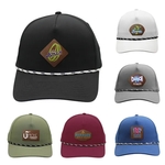 Performance Rope Hat, Leather Patch - Full Color Digital