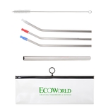 Stainless Steel Straw Set w/ Pouch