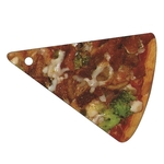 Pizza Shaped Key Tag