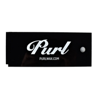 Premium Snowboard and Ski Wax Scraper with Punch Hole .177"