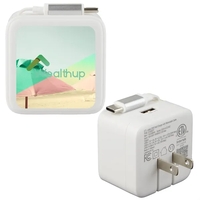 ETL Listed 20W Wall Charger with Retractable Cable... from ASI 66887 PCNA /...