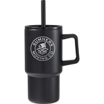 Summit 18oz Recycled Vacuum Insulated Mug w/ Straw