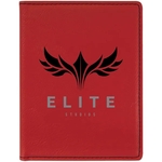 Red Leatherette Passport Holder