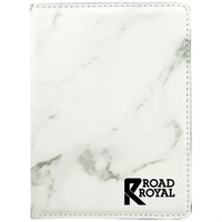 Marble Leatherette Passport Holder