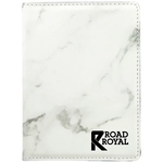 Marble Leatherette Passport Holder