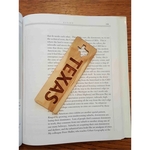 1.5" x 5.75" - Texas Hardwood Bookmarks