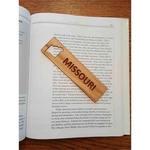 1.5" x 5.75" - Missouri Hardwood Bookmarks