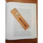 1.5" x 5.75" - Maryland Hardwood Bookmarks