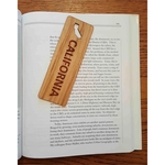 1.5" x 5.75" - California Hardwood Bookmarks