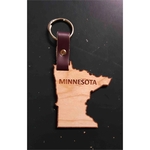 2" - Minnesota Hardwood Keychains