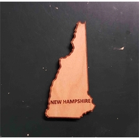 2" hardwood magnets featuring the shape of the State of New... from ASI 92531...