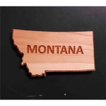 2" - Montana Hardwood Magnets