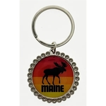 Bling-Like Circle Keychain