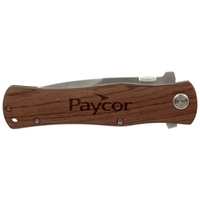 4 1/2" Rosewood Handle Knife... from ASI 74601 Calico