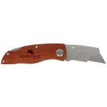 4" Wood Handle Utility Knife
