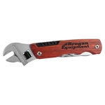 6 1/2" Wrench Multi-Tool with Wood Handle/Bag