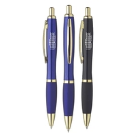 Metal click ballpoint pen with grip.... from ASI 39552 BEL Promo