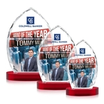 Wilton VividPrint™ Award on Alberton Base - Red