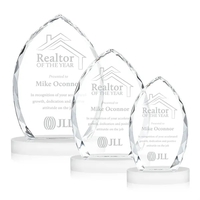 The opulent Wilton Optical Crystal Award is a marvelous recognition piece......