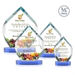 Royal Diamond VividPrint™ Award on Alberton Base - Sky Blue